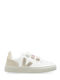 Kids Sneakers with Hoop & Loop Closure White