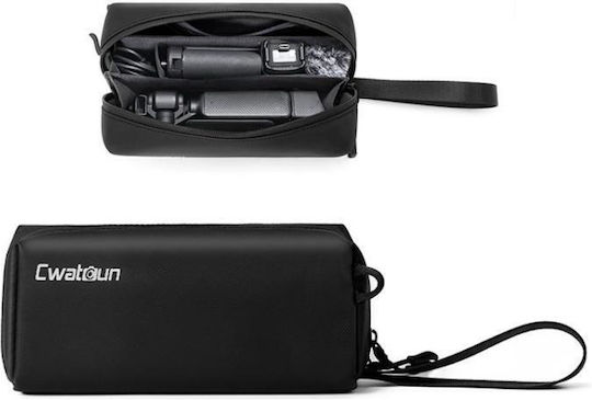 Dji Osmo Pocket 3 Cwatcun D240 Μικρή Τσάντα Αποθήκευσης Φορητή Αδιάβροχη Τσάντα Αθλητικής Κάμερας Crossbody Μαύρη