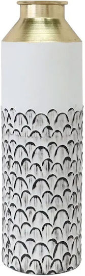 Marhome Decorative Vase Gold 17.8x17.8x68.6cm
