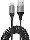 Hoco Braided USB 2.0 to micro USB Cable Μαύρο 1.5m HOC-663762 1τμχ