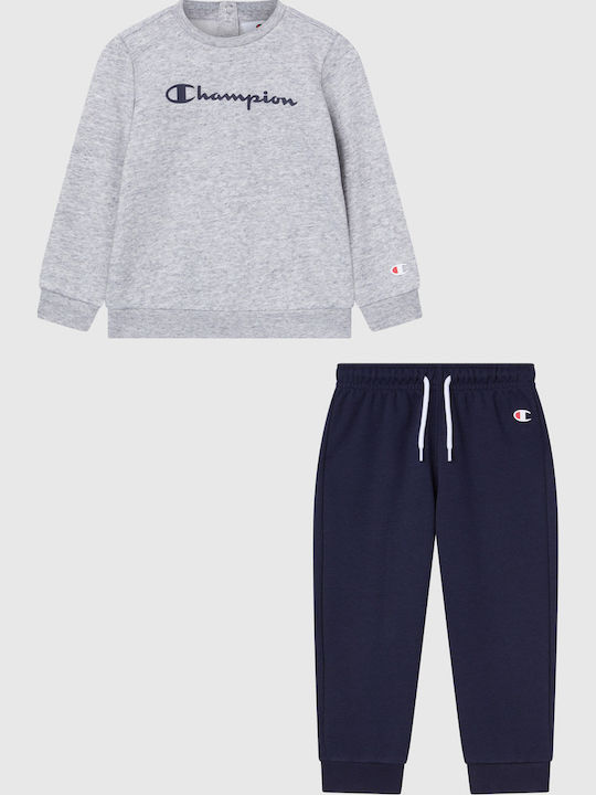 Champion Kids Sweatpants Set Grey