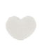 Perna De Canapea Heart Off White 15x20cm