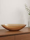 Galifas Glass Decorative Platter Silver 31x8.5x6.5cm