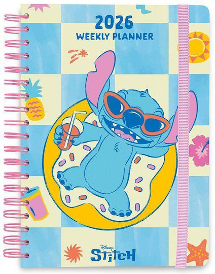Grupo Erik Weekly Agendas 2026 Lilac 14.8x21cm