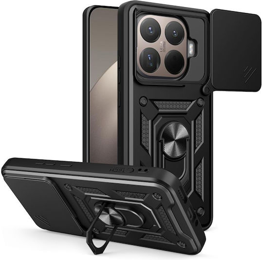 Tech-Protect Camshield Pro Back Cover Σιλικόνης / Πλαστικό Μαύρο (Xiaomi 15T Pro)