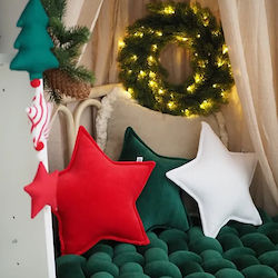 Perna Decorativă Star Sparrow Ice Blue Albastră Deschisă Ecru Albastru Petrol Somon Gri Maro Galben Roșu Alb Bej Verde Roz 32x32