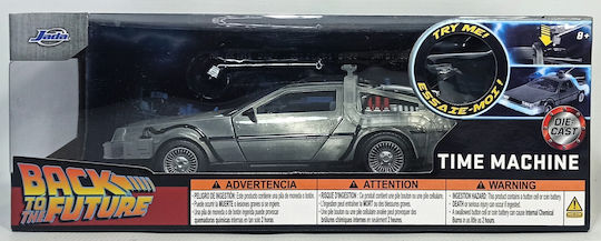 Jada Toys Time Machine Delorean Αυτοκινητάκι 1:24