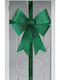 Due esse Christmas Door Bow Green Velvet 55x5x61cm