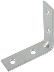 Vermetal Eckregal Schwere Ausführung Verzinkt in Silber Farbe 100x100mm 100Stück 01-1006-Π