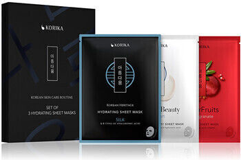 Korika Hydrating Set Sheet Mask 3τμχ