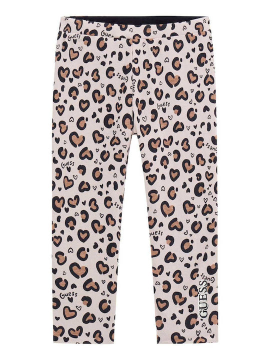 Guess Kids Legging Long Animal Print Leggings