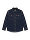 Kids Shirt Long Sleeve Dark Barstow Western