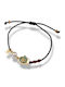 The Art of Beading Women's Bracelet Lucky Charm made of Cord with Pearls