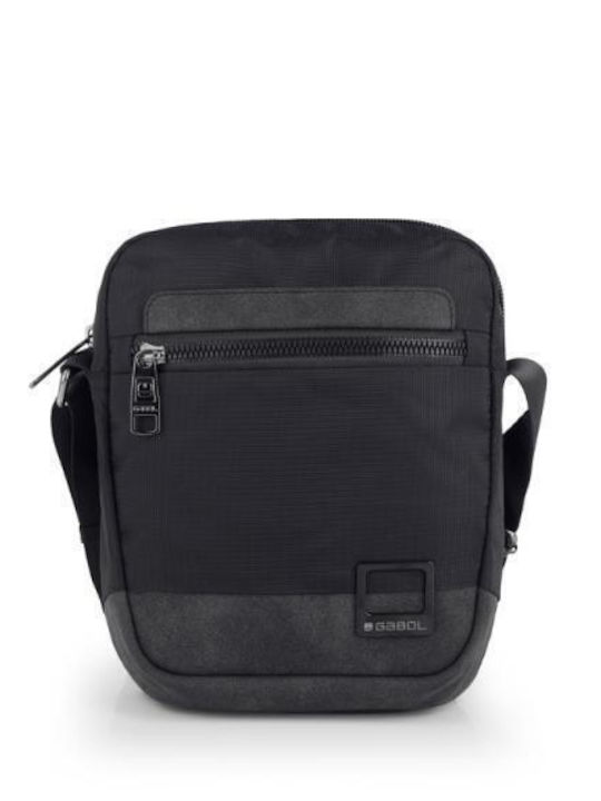 Stone Men's Shoulder / Crossbody Bag Gray