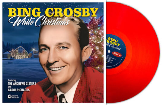 Bing Crosby White Christmas Lp Red Vinyl