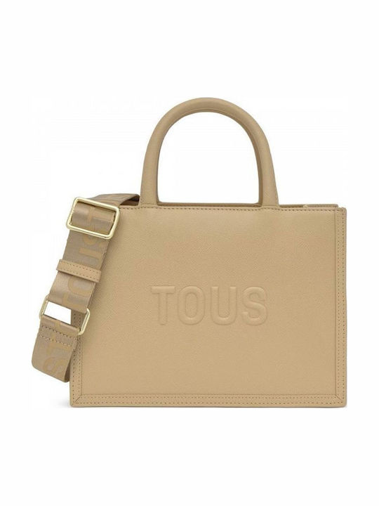 Amaya Brenda Arena Women's Shopper Bag Beige