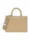 Amaya Brenda Arena Women's Shopper Bag Beige