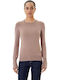 Elinor Women's Long Sleeve Sweater Brown
