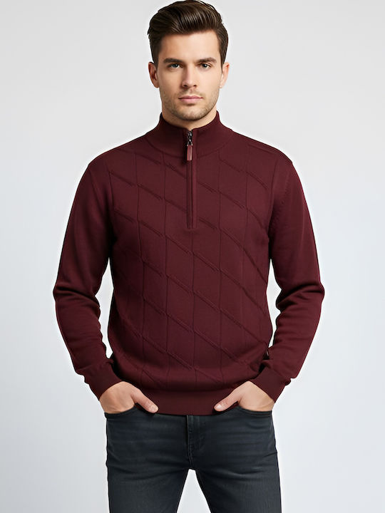 Monte Napoleone Bluse Bordo