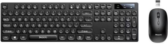 Yesido KB42 Wireless Keyboard & Mouse Set English US