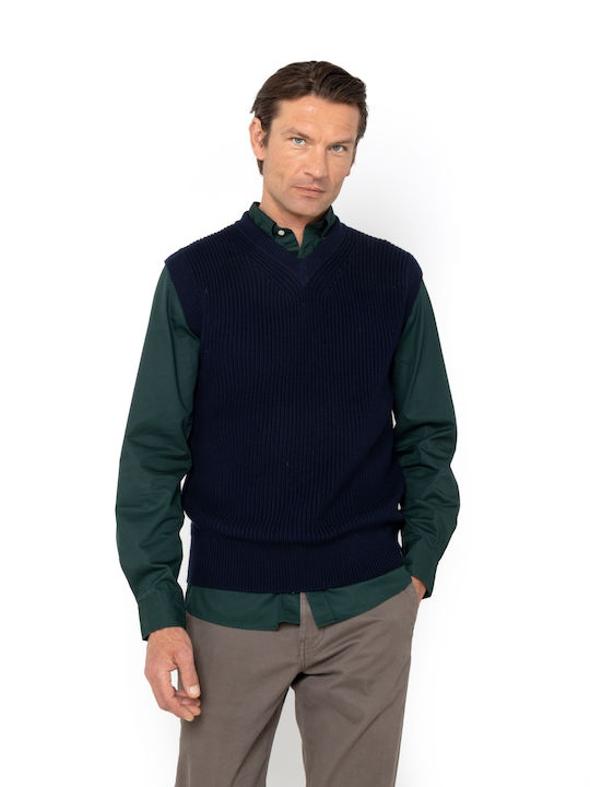 The Bostonians Vest Blue
