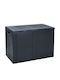 Next Outdoor Storage Box 170lt Black L75xW44xH53cm