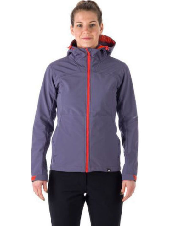 Northfinder Softshell Γυναικείο Μπουφάν Μωβ