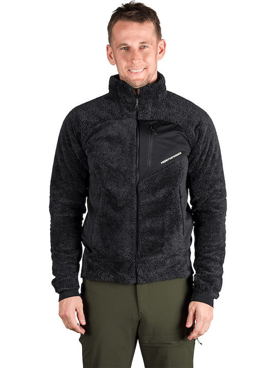 Northfinder Ανδρική Ζακέτα Fleece με Κουκούλα Μ...
