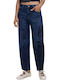 Ψηλόμεσο Γυναικείο Jean Παντελόνι σε Boyfriend Εφαρμογή Denim