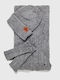 Beanie Beanie with Rib Knit in Gray color
