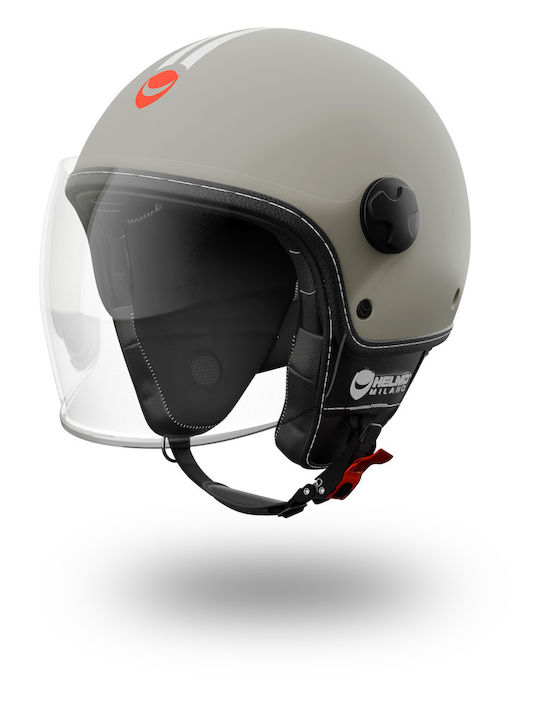 Helmo Jet ECE 22.06 Dove Gray