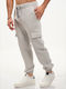 Cargo-Hose Jogginghose Gray