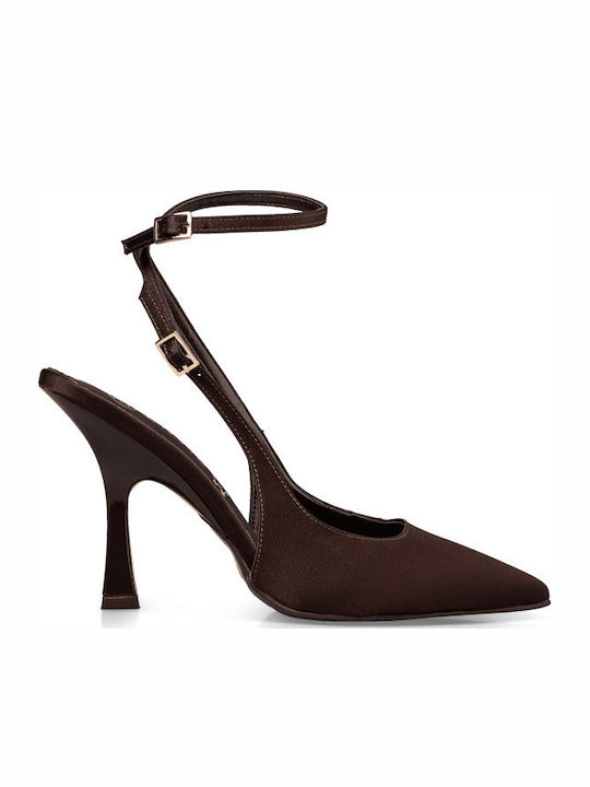 Envie Shoes Pumps mit Riemchen Braun