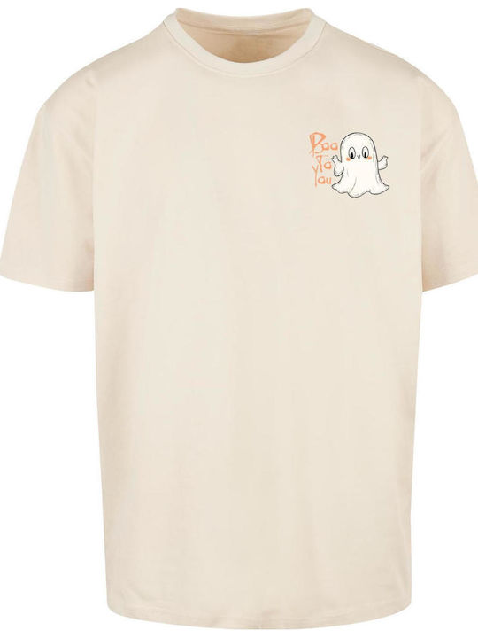 Tricou Halloween Boo To You Bej