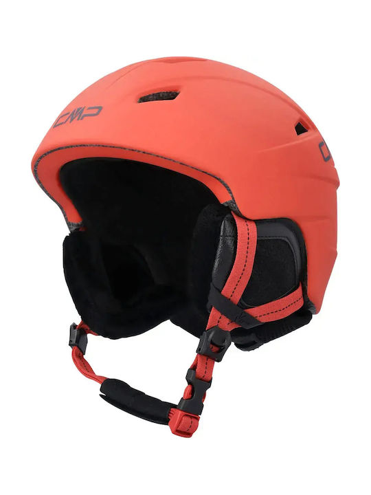 CMP Παιδικό Κράνος για Σκι & Snowboard σε Πορτοκαλί Χρώμα