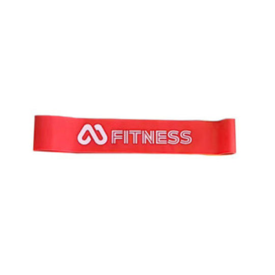Mfitness Лента за фитнес Цикъл Труден Червен