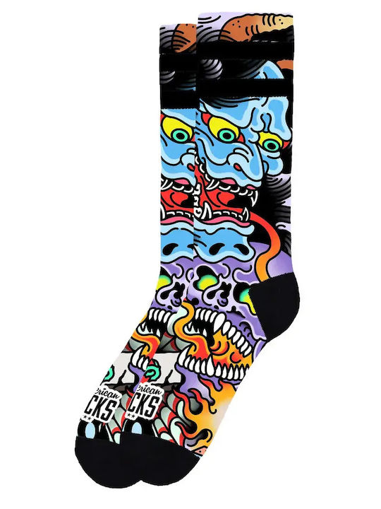 American Socks Ανδρικές Κάλτσες Multicolored