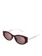 Gucci Feminini Ochelari de soare cu Burgundy Cadru și Burgundy Lentilă GG1970SA 004