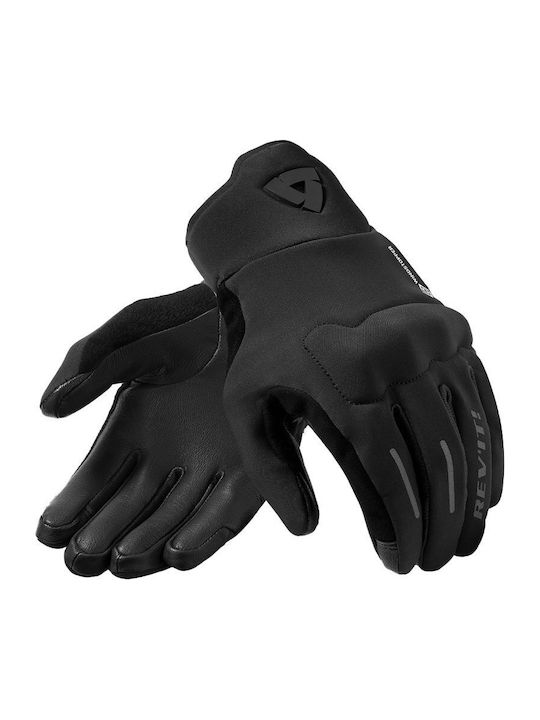 Rev'IT Crater 3 Χειμερινά Ανδρικά Γάντια Μηχανής Neoprene Αδιάβροχα Μαύρα