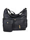 Leather Women's Bag Shoulder Black