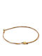 Βραχιόλι "γούρι 2026 G" Ταμπά Ανοιχτό