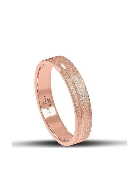 Themelidis Jewels Σετ Βέρες με Ματ Φινίρισμα