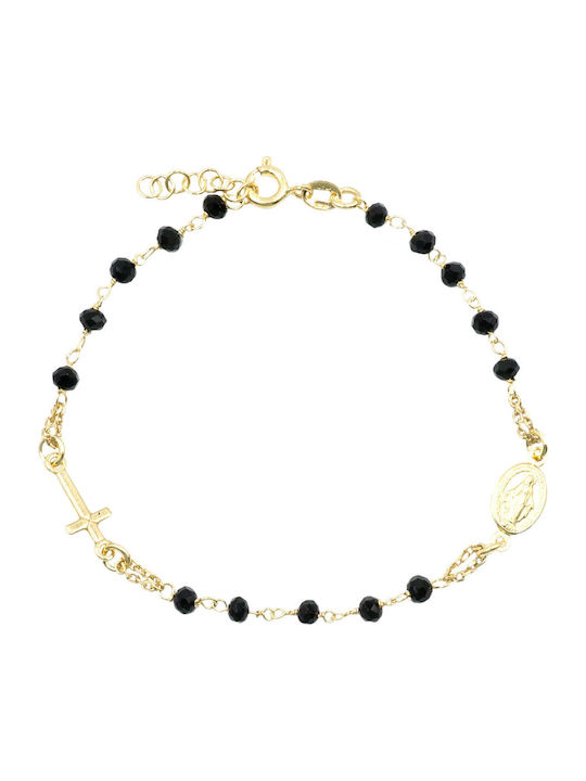 Poco Loco Women's Bracelet made of Silver Gold Plated