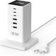 Tessan Smart Πολύπριζο 6 Θέσεων με 3 USB-A, 3 USB-C και Καλώδιο 2m