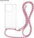 Silicone Case With Lanyard Sonique Armor Clear ...