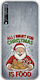 All I Want Christmas Is Food Huawei P Smart S Flexible TPU Transparent Silicone Case