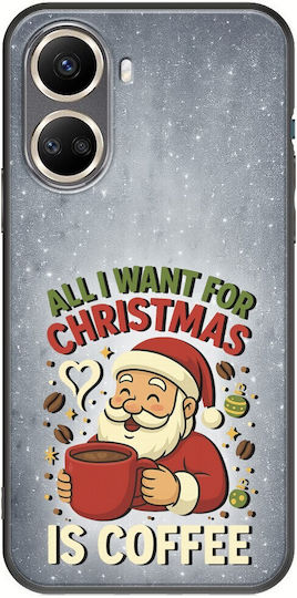 All I Want Christmas Is Coffee Huawei Nova 10 Se Black Tpu Μαύρη Σιλικόνη