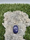 Sterling Silver Necklace Lapis Lazuli – Semi-Precious Stone Steel Chain