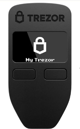 Trezor Cryptocurrency Hardware Wallet Bitcoin Security Store & Manage 1000's Coins&tokens