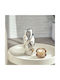 Διακοσμητικό Βάζο Keramik Silber 10x10x21.5cm 1Stück